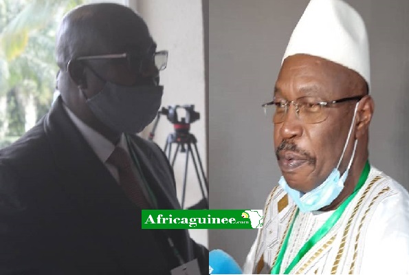 Feature image Dr Faya Milimouno, leader du Bloc Libéral et Dr Ousmane Kaba du PADES
