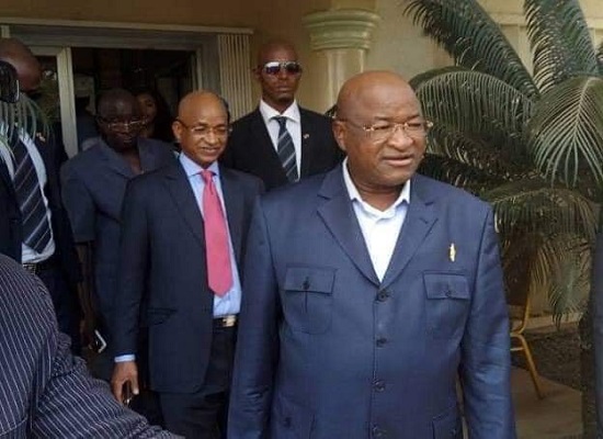 Cellou Dalein Diallo, leader de l'UFDG et Mamadou Sylla, image d'archive