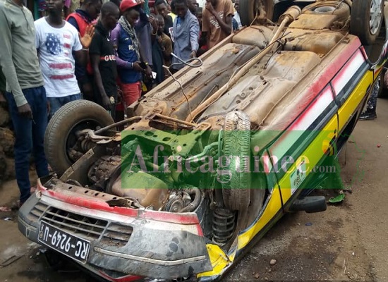 Accident de circulation à Koloma