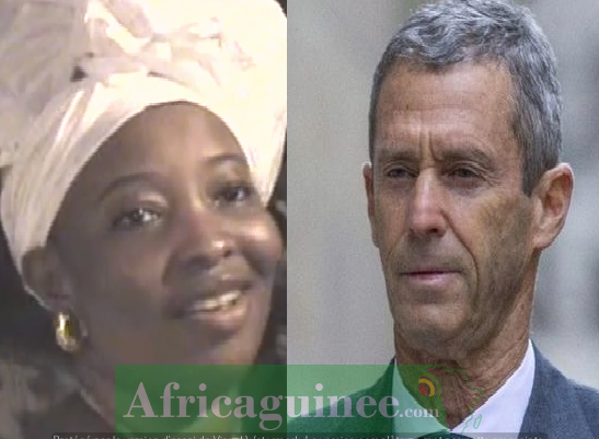 Beny Steinmetz et Mamadie Touré, photomontage Africaguinee.com