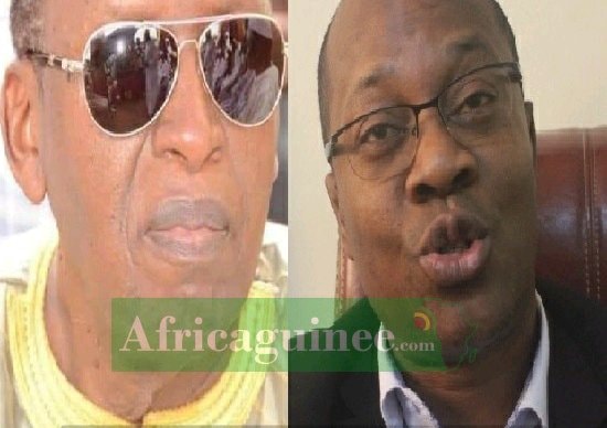 Ousmane Gaoual Diallo et Chérif Bah deux des figures de l'opposition incarcéré à la maison centrale