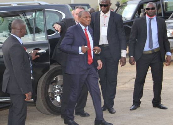Alpha Condé, président de la République de Guinée