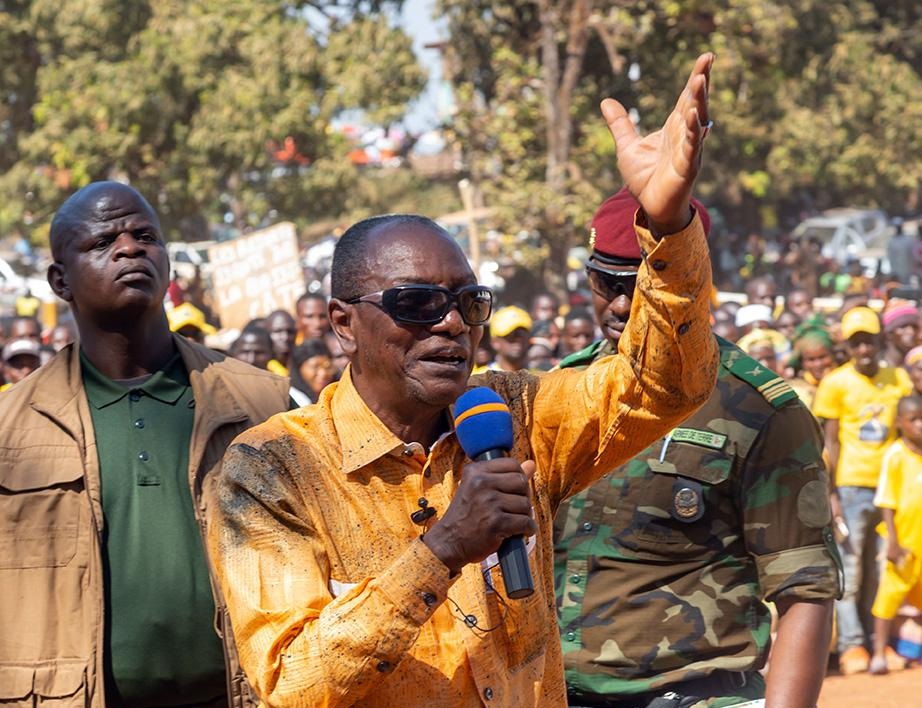 Feature image Alpha Condé, président de la République de Guinée