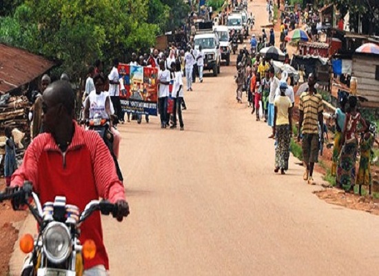 Ville de Yomou, image d'archive