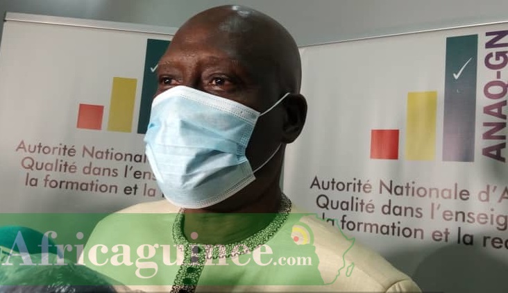 Le Secrétaire Exécutif de l’ANAQ, Professeur Kabinet Oularé