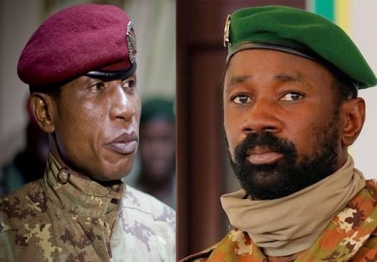 Dadis Camara et Assimi Goita, photomontage Africaguinee.com