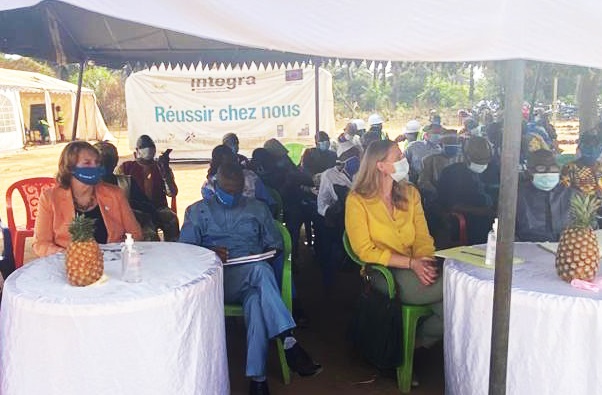 INTEGRA lance 2 nouveaux Chantiers Ecoles à Daboyah (Kindia) pour la formation de 500 jeunes