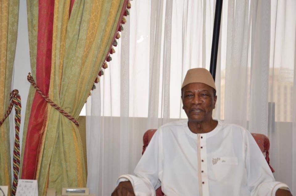 Alpha Condé, Président de la République de Guinée
