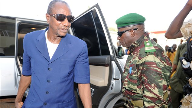 Alpha Condé, président de la République de Guinée