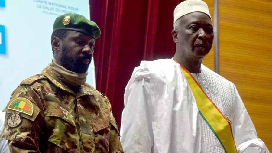 Feature image Assimi Goita tombeur d'IBK et Bah N'Daw ex président de la Transition malienne