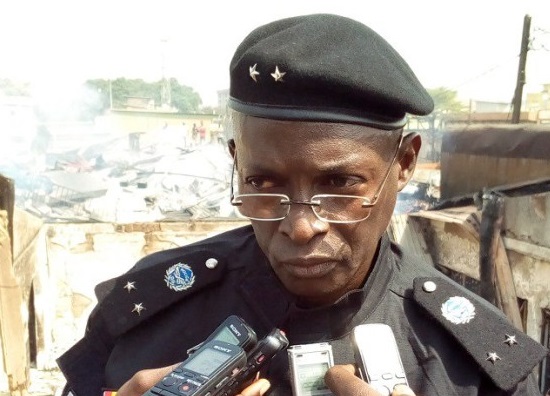 Commissaire Aboubacar Kassé, porte-parole de la police