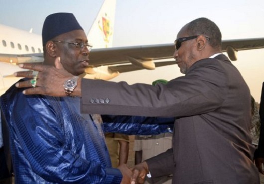 Les présidents Sénégalais et Guinéen, Alpha Condé et Macky Sall