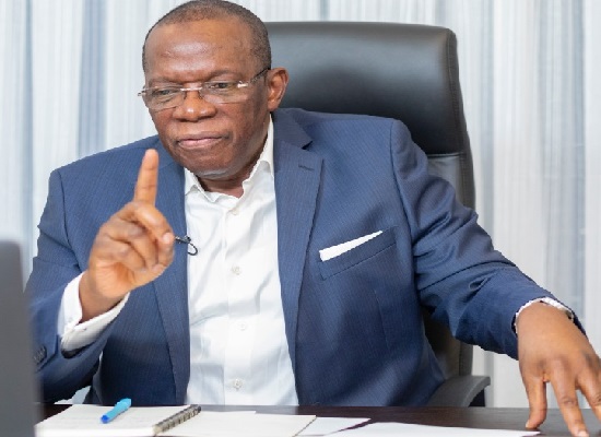 Le premier ministre guinéen, Ibrahima Kassory Fofana