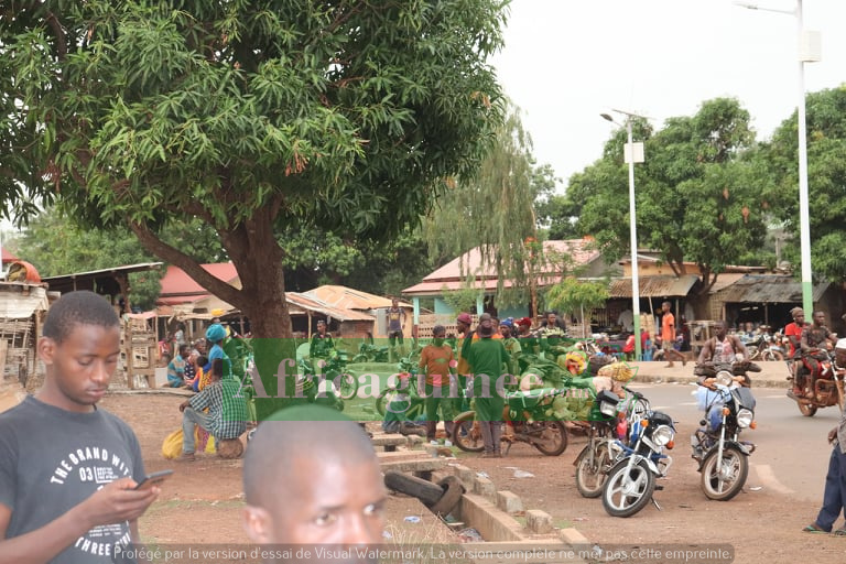 Feature image Des orpailleurs venus à bord de motos ont débarqué à Gaoual