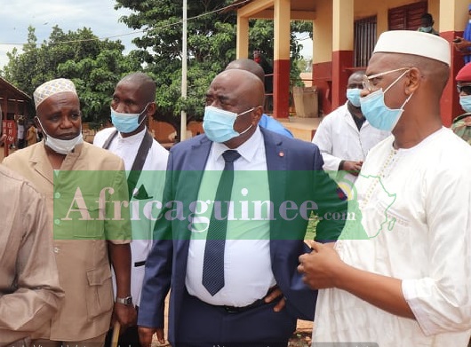 Feature image Le ministre de la santé, Rémy Lamah à Labé