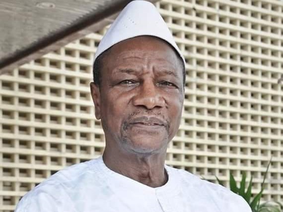 Feature image Alpha Condé, président de la République de Guinée