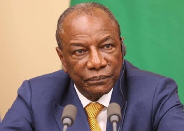 Alpha Condé, président de la République de Guinée