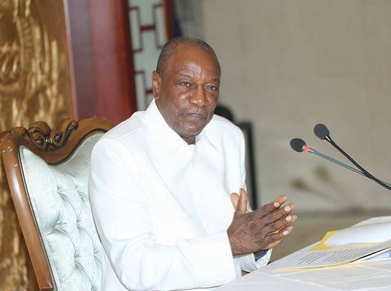 Feature image Alpha Condé, président de la République de Guinée