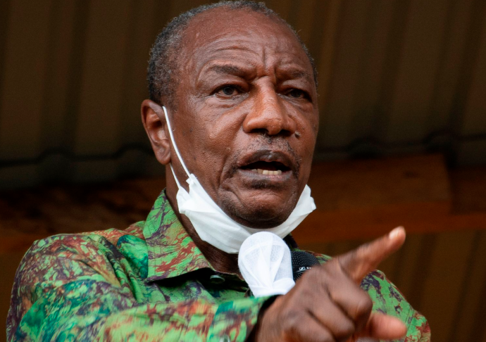 Feature image Alpha Condé, président de la République de Guinée