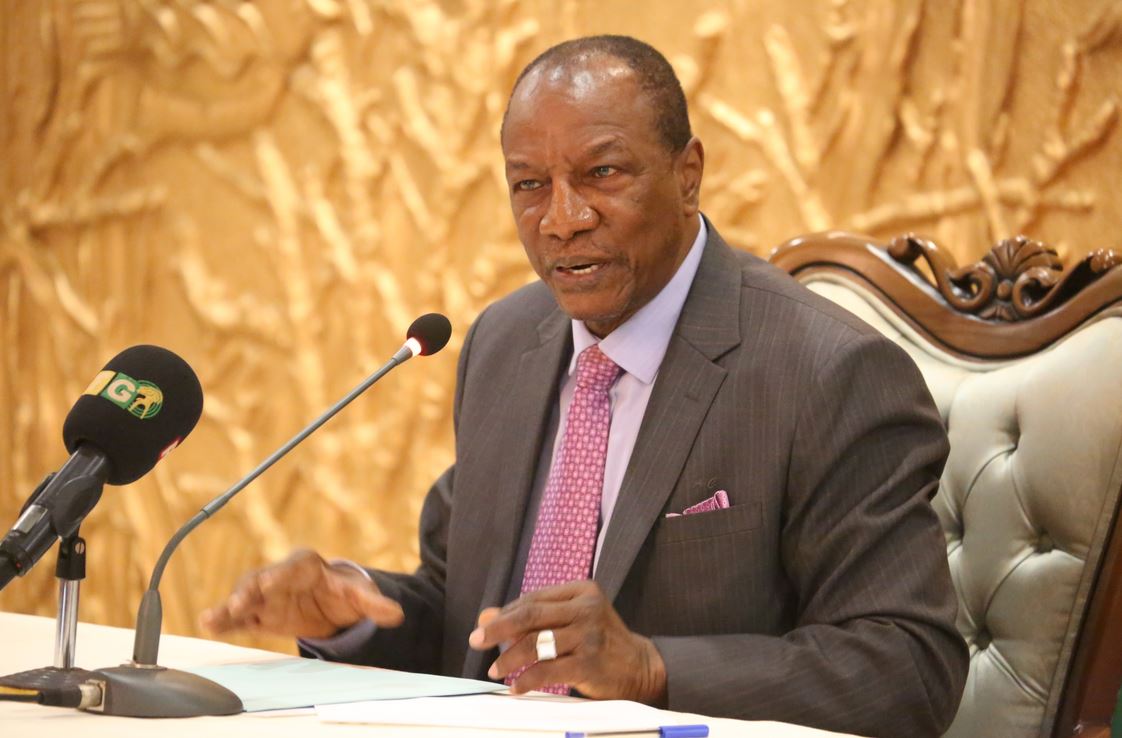 Feature image Alpha Condé, président de la République de Guinée