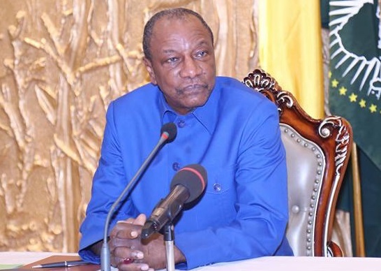 Feature image Alpha Condé, président de la République de Guinée