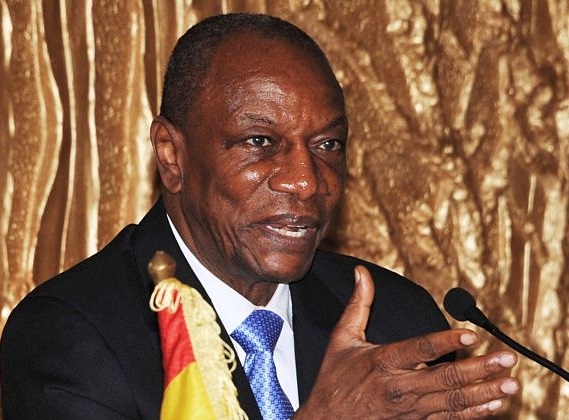 Feature image Alpha Condé, président de la République de Guinée