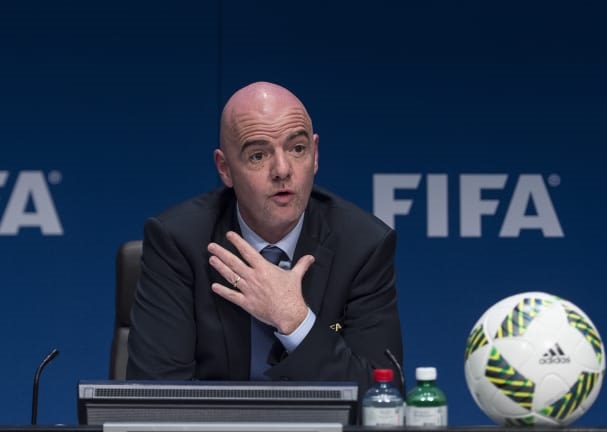 Feature image Gianni Infantino président de la FIFA