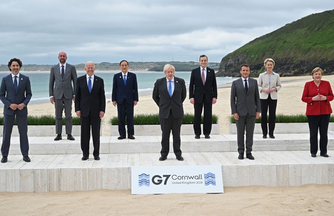 Des dirigeants du G7