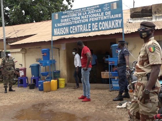 Maison centrale de Conakry, image d'archive