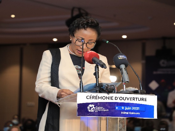 Djénabou Dramé Ministre de l'Enseignement technique, de la Formation professionnelle et de l'Emploi