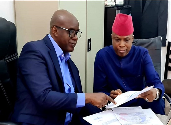 Feature image Dr Fodé Oussou Fofana et Siaka Barry