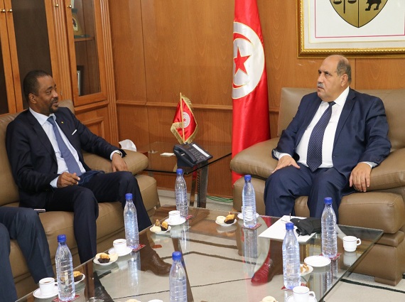 Tibou Kamara et Mohamed Bousaïd