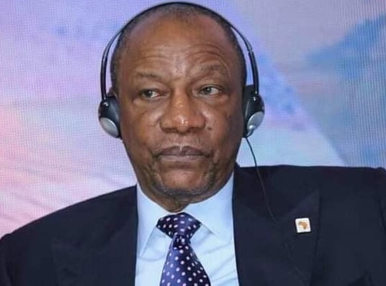 Alpha Condé, président de la République de Guinée