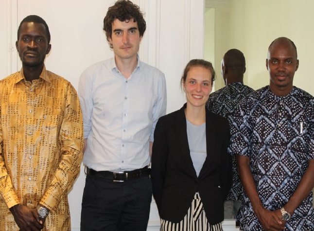 Sekou Koundouno, Ibrahima Diallo et leurs avocats