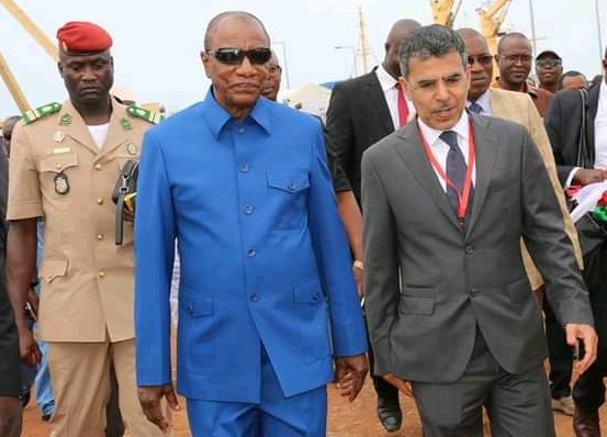 Alpha Condé, président de la République de Guinée au Port, image d'archive