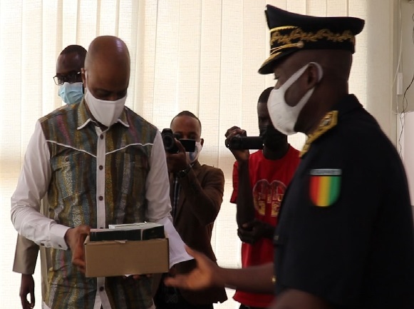 Feature image Damantang Albert Camara, ministre de la Sécurité et de la protection civile