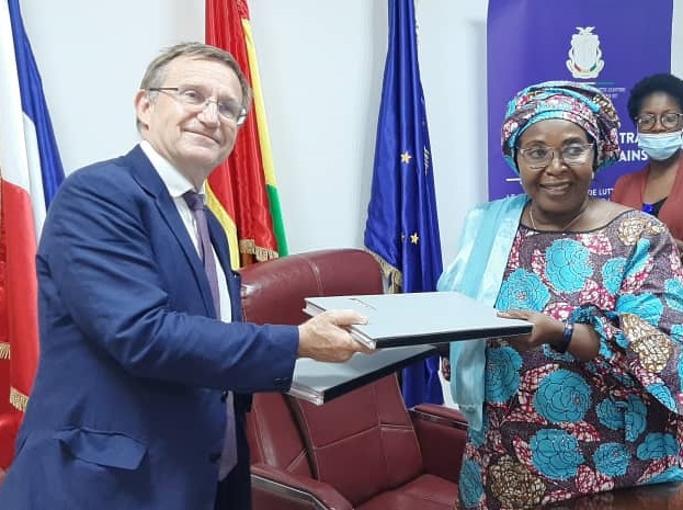 Hervé Conan et Dr Aissata Daffé