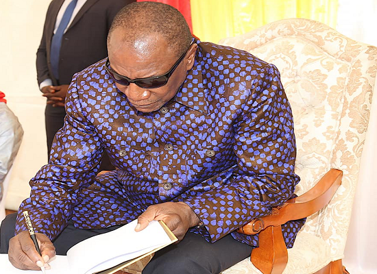 Feature image Alpha Condé, président de la République de Guinée