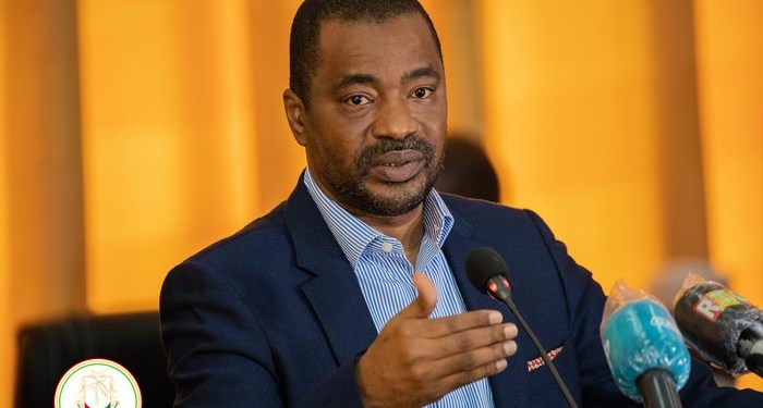 Tibou Kamara, porte-parole du Gouvernement guinéen