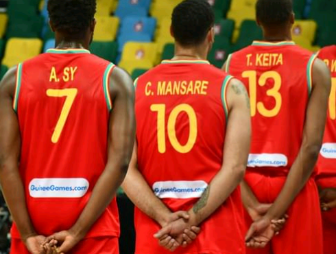 Des basketteurs guinéens