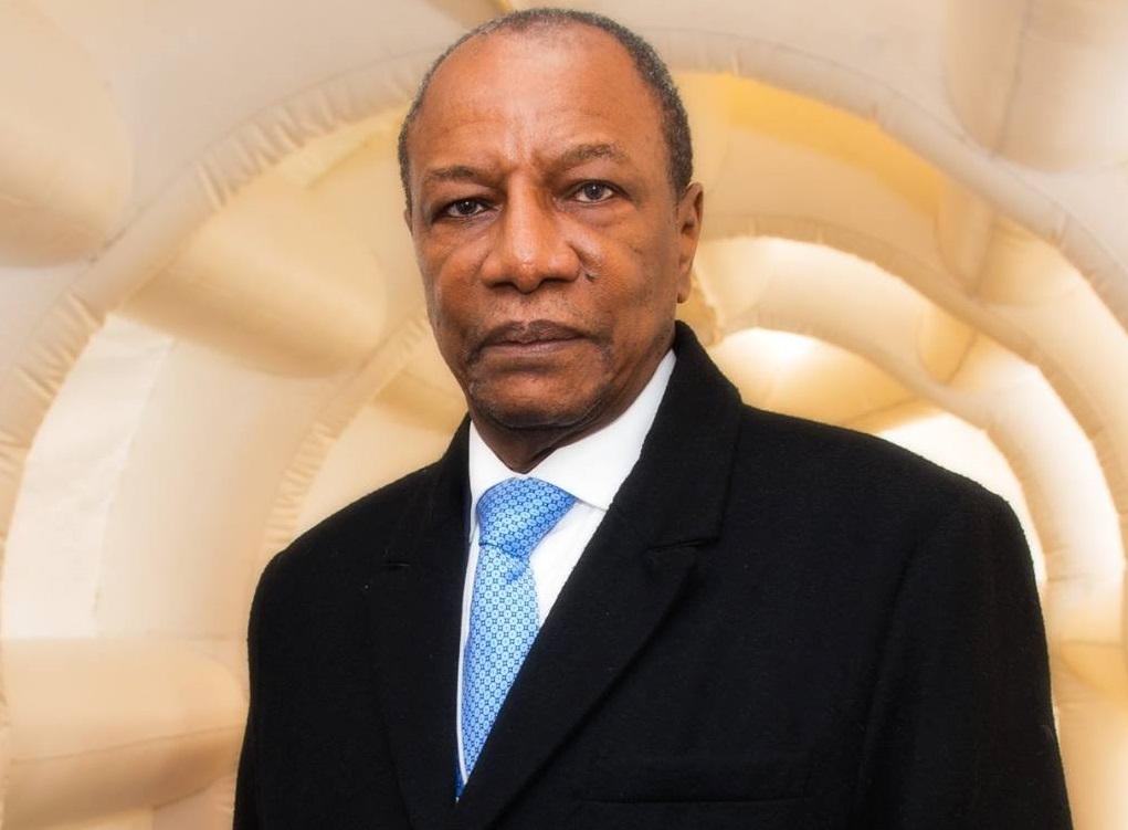 Alpha Condé, président de la République de Guinée