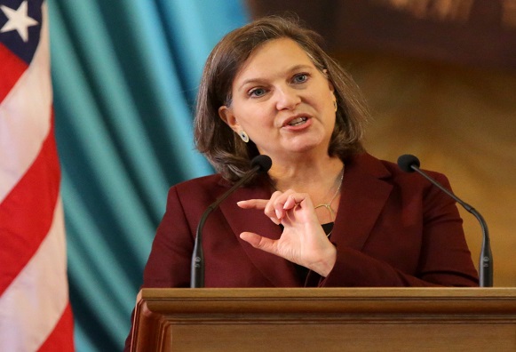 Feature image Victoria Nuland, sous-secrétaire d’État américaine chargée des Affaires politiques