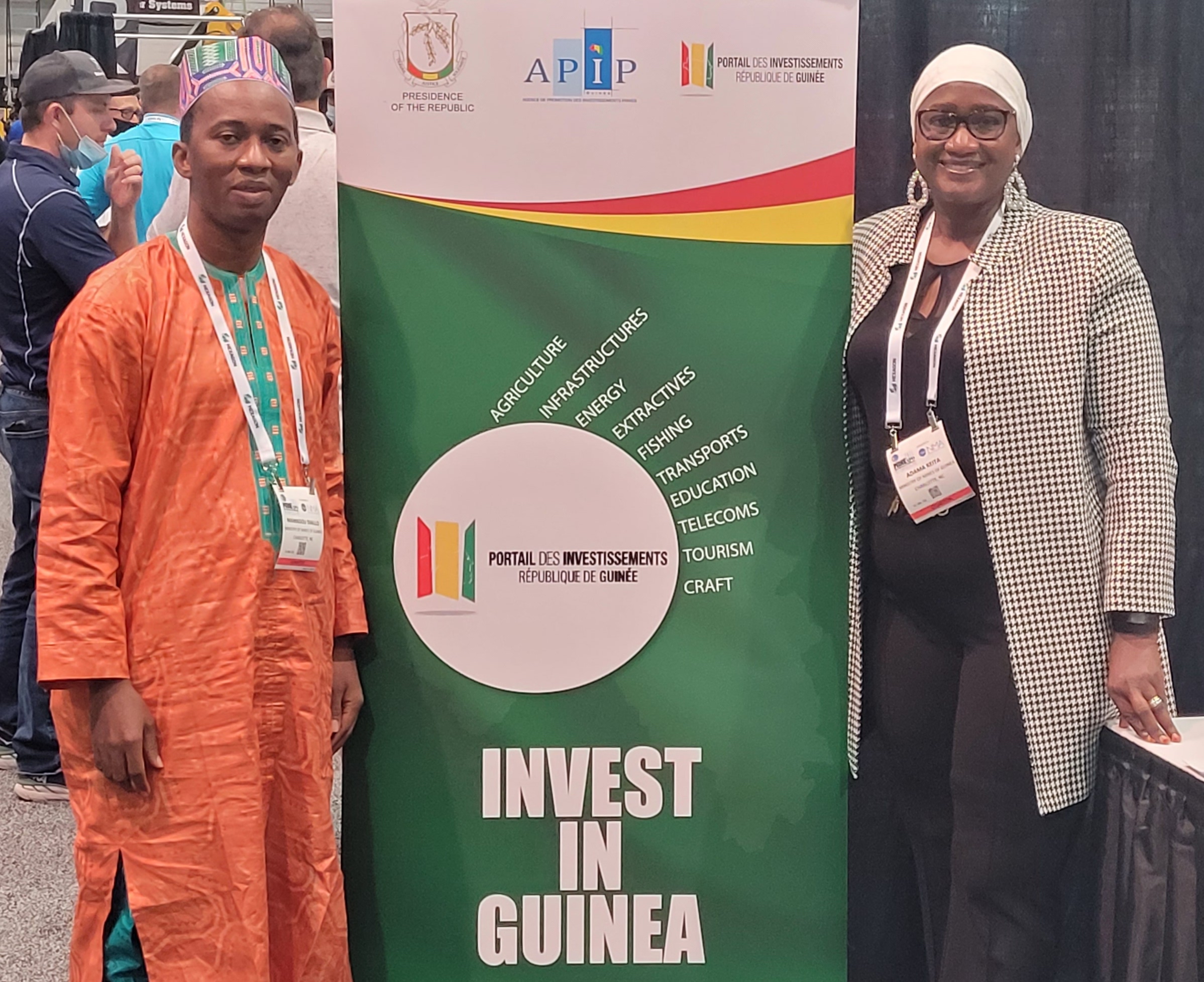 Une délégation de l’Ambassade de Guinée aux États-Unis à l’Exposition Minière Internationale de Las Vegas pour rassurer les investisseurs miniers