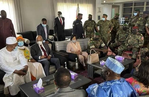 Rencontre à Conakry entre des émissaires de la CEDEAO et la junte guinéenne