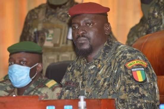 Colonel Mamady Doumbouya, président du CNRD