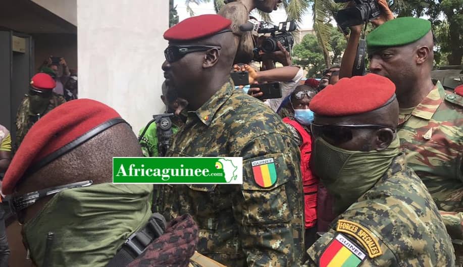 Colonel Mamady Doumbouya, président du CNRD