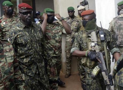 Colonel Mamadi Doumbouya, président du CNRD