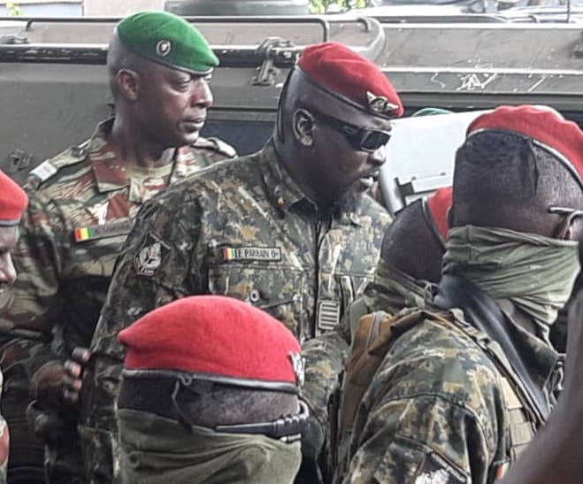 colonel Mamady Doumbouya, président du CNRD
