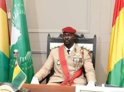 Colonel Mamadi Doumbouya, président de la transition guinéenne