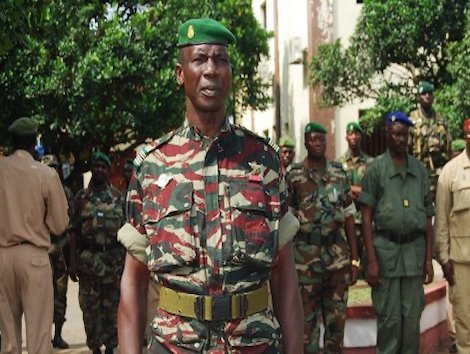 Le Général Aboubacar Sidiki Camara, Idi Amin, image d'archive